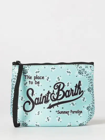 Mc2 Saint Barth Mini Bag Woman Color Water In Blue