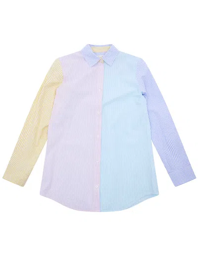 Mc2 Saint Barth Kids' Mini "brigitte" Shirt In Multi