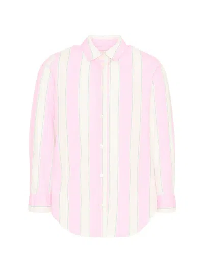 Mc2 Saint Barth Kids' Mini "brigitte" Shirt In Pink