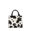 Mc2 Saint Barth Mini Brushed Leather Shopper Bag In Multi