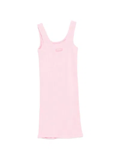 Mc2 Saint Barth Mini Dress For Girls - Ss26 Collection In Pink