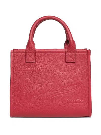 MC2 SAINT BARTH MINI LEATHER TOTE BAG
