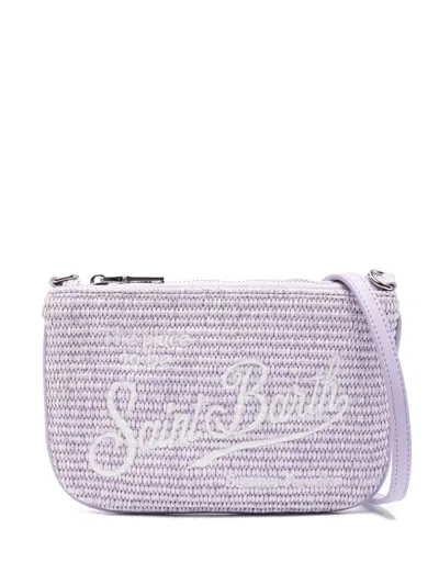 Mc2 Saint Barth Kids' Mini Parisienne Clutch Bag In Purple