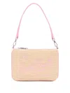 Mc2 Saint Barth Mini Parisienne Straw Clutch Bag