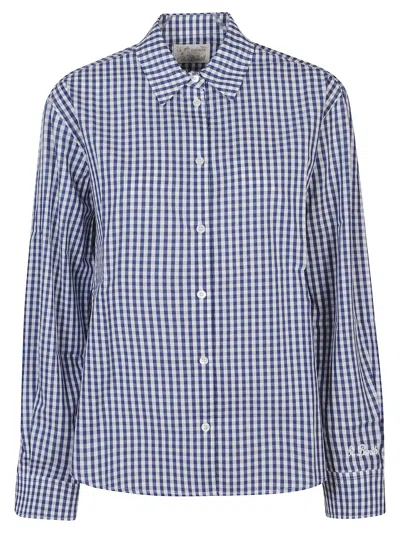 Mc2 Saint Barth Mini Shirt For Women In Navy