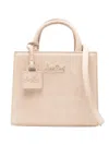 Mc2 Saint Barth Mini Shop Tote Bag In Neutral