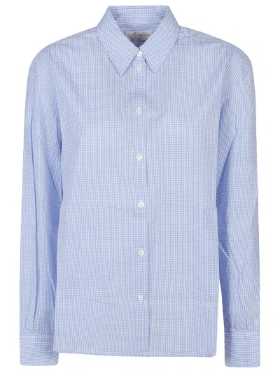 Mc2 Saint Barth Mini Stylish Women's Shirt In Light Blue