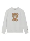 Mc2 Saint Barth Mini Teddy Sweater In Multi