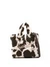 Mc2 Saint Barth Mini Vanity Tote Bag In Animal Print