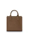 Mc2 Saint Barth Mini Vanity Bag In Brown