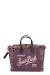 Mc2 Saint Barth Mini Vanity Bag With Bangs And Embroidered Logo