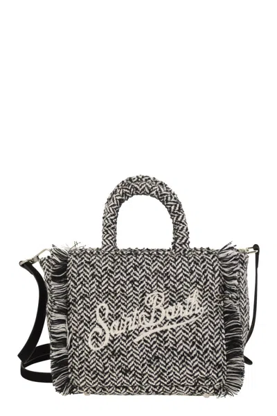 Mc2 Saint Barth Mini Vanity Bag With Bangs And Embroidered Logo