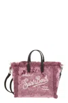 Mc2 Saint Barth Mini Vanity Bag With Bangs And Embroidered Logo