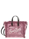 MC2 SAINT BARTH MINI VANITY BAG WITH BANGS AND EMBROIDERED LOGO