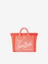 Mc2 Saint Barth Mini Vanity Fluo Pink Terry Handbag In Fluo