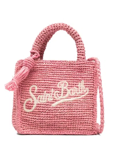 Mc2 Saint Barth Mini Vanity Tote Bag In 粉色