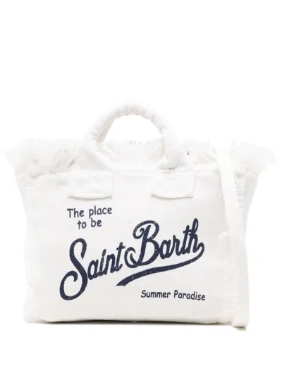 Mc2 Saint Barth Mini Vanity Tote Bag In Neutral
