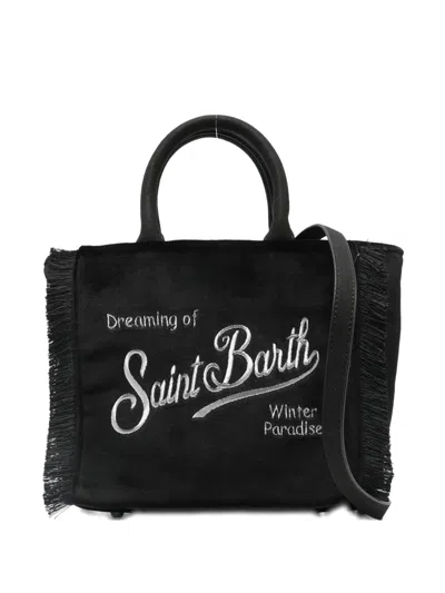 Mc2 Saint Barth Mini Vanity Tote Bag In Black