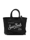 Mc2 Saint Barth Mini Vanity Tote Bag In Black
