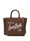 Mc2 Saint Barth Mini Vanity Tote Bag In Brown