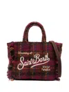 Mc2 Saint Barth Mini Vanity Tote Bag In Brown