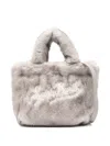 Mc2 Saint Barth Mini Vanity Tote Bag In Gray