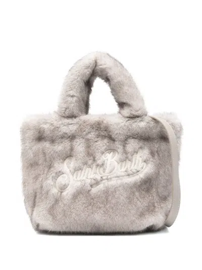 Mc2 Saint Barth Mini Vanity Tote Bag In Gray