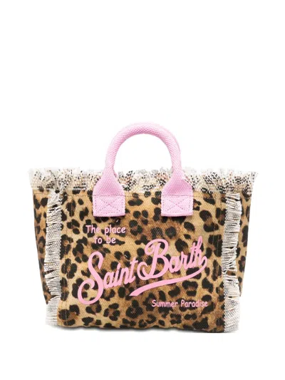 Mc2 Saint Barth Mini Vanity Tote Bag In Neutral