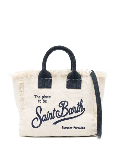 Mc2 Saint Barth Mini Vanity Tote Bag In Neutrals