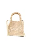 Mc2 Saint Barth Mini Vanity Tote Bag In Neutrals