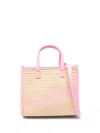 Mc2 Saint Barth Mini Vivian Tote Bag In Neutrals