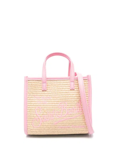 Mc2 Saint Barth Mini Vivian Tote Bag In Neutrals
