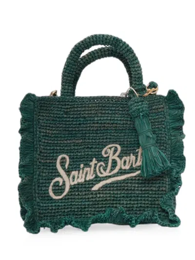 Mc2 Saint Barth Mini Volant Shoulder Bag In Green