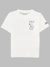 Mc2 Saint Barth Mini Weekend Adventure T-shirt In White