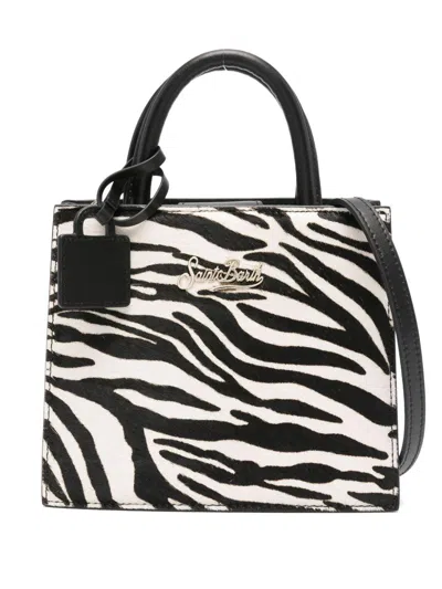 MC2 SAINT BARTH MINI ZEBRA SHOP BAG MC2 SAINT BARTH