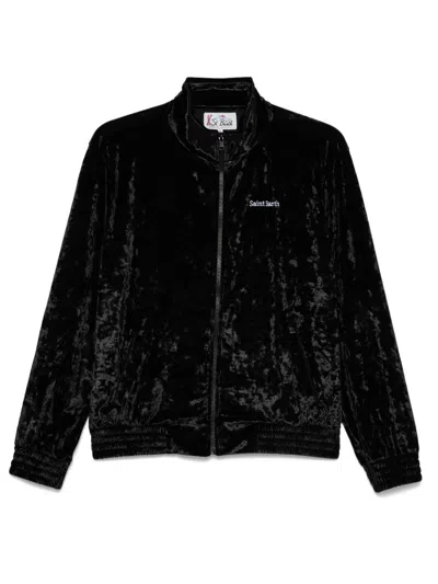 Mc2 Saint Barth Miriam Sweatshirt In Black