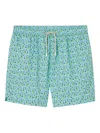 Mc2 Saint Barth Mojito-print Swim Shorts In Green