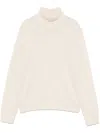 Mc2 Saint Barth Moody Sweater In White