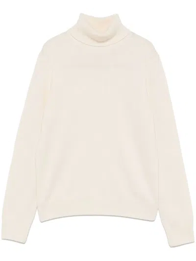 Mc2 Saint Barth Moody Sweater In White