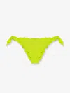 Mc2 Saint Barth Moon Fluo Color Bikini Bottom In Yellow