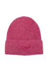 Mc2 Saint Barth "moss Alpaca" Beanie In Pink