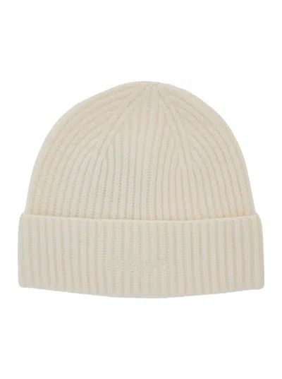 Mc2 Saint Barth Moss Wool Hat In White