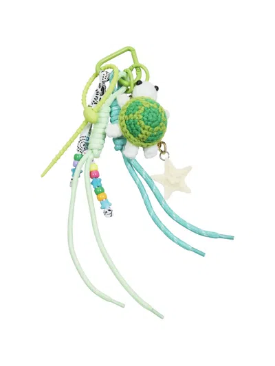 Mc2 Saint Barth Multi-charms Chain In Green