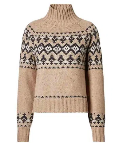 Mc2 Saint Barth Myra Donegal Multicolor Knit Sweater In Pink