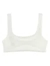 Mc2 Saint Barth Naima Bikini Top In White