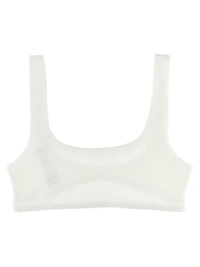 Mc2 Saint Barth Naima Bikini Top In White