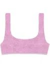 Mc2 Saint Barth Naima Pink Bralette Top In Pink