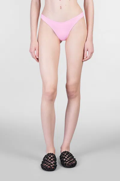 Mc2 Saint Barth Naomi Beachwear In Rose-pink Polyamide