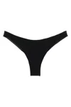 Mc2 Saint Barth Woman Black Crinkle Cheeky Swim Briefs Naomi