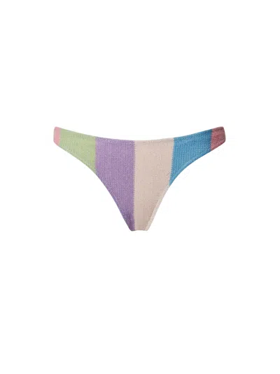 Mc2 Saint Barth Naomi Slip Swimwear In Multicolor